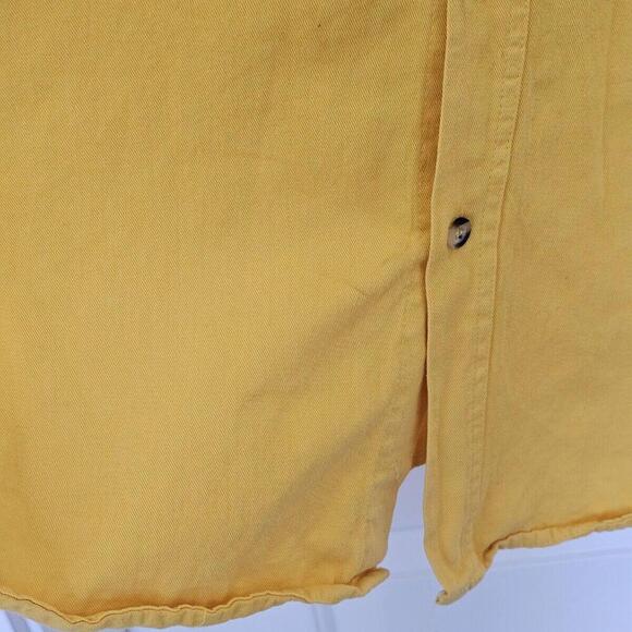 Sturgis Rally 2007 Yellow Sleeveless Denim Motorcycle Bike Week Shirt Mens 5XL - Picture 9 of 12